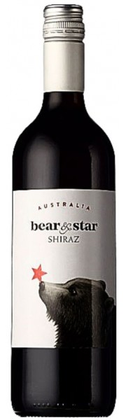 Shiraz Bear & Star Australia 18.75cl  ( Quarter bottle )